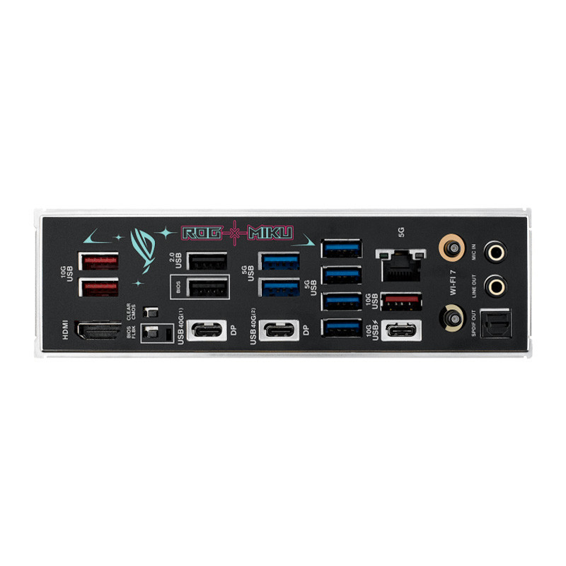 Mainboard ASUS ROG STRIX X870E-H GAMING WIFI 7 Hatsune Miku Edition - Ảnh 5
