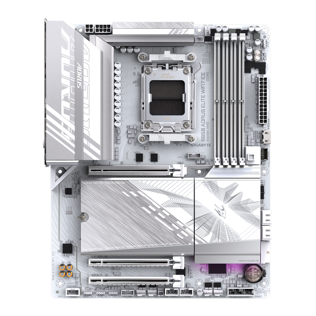 Mainboard Gigabyte B850 AORUS Elite WiFi 7 ICE - Ảnh 4
