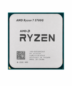CPU AMD Ryzen 7 5700G Tray NK (AMD AM4 - 8 Core - 16 Thread - Base 3.8Ghz - Turbo 4.6Ghz - Cache 20MB)
