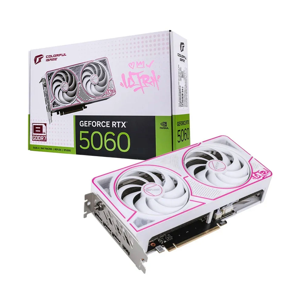Card màn hình Colorful RTX 5060 Ultra W DUO OC 8GB-V (8GB GDDR7)