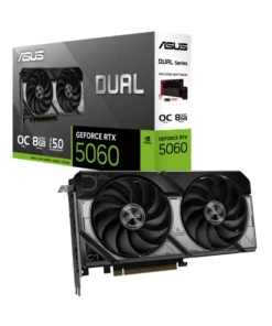 VGA ASUS Dual RTX 5060 8GB GDDR7 OC (DUAL-RTX5060-O8G)
