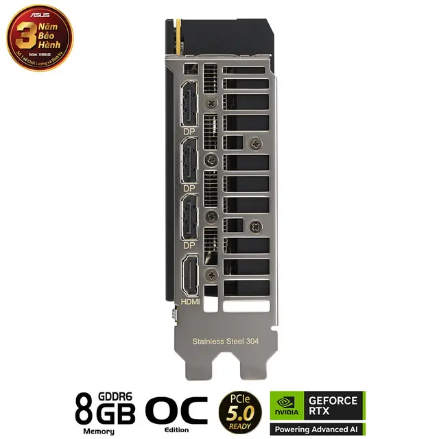 VGA ASUS Dual RTX 5050 8GB GDDR6 (DUAL-RTX5050-8G) - Ảnh 2