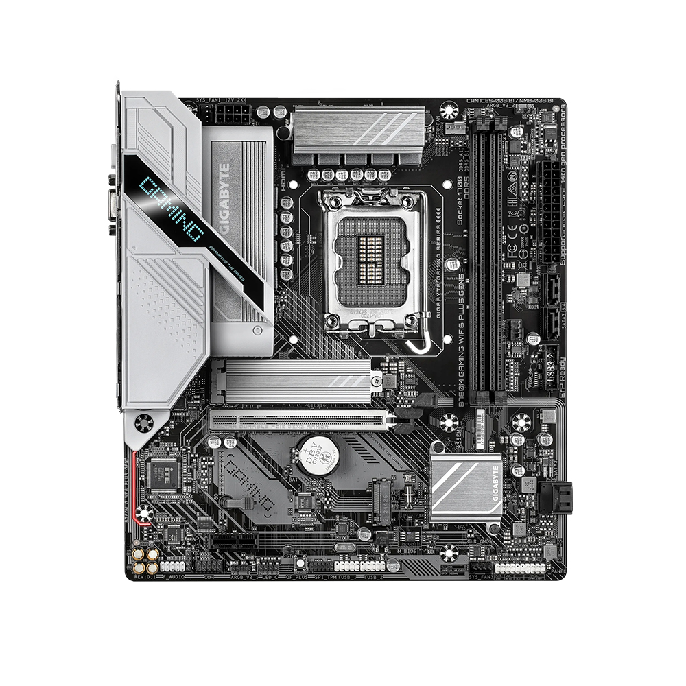Mainboard Gigabyte B760M GAMING WIFI6 PLUS GEN5 DDR5 (Bluetooth) - Ảnh 2