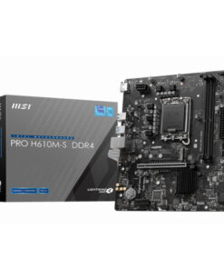 Mainboard MSI PRO H610M-S DDR4 (Intel H610/ Socket 1700/ M-ATX/ 2 khe ram)
