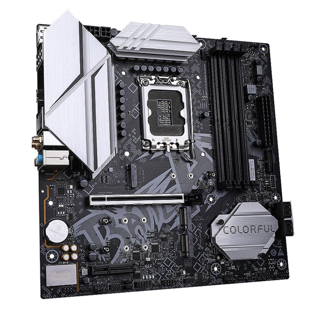 Mainboard Colorful BATTLE-AX B760M-PLUS WIFI V20 D4 (Intel B760/ Socket 1700/ M-ATX/ 4 khe ram) - Ảnh 4