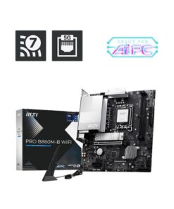 Mainboard MSI PRO B860M-B WIFI (Intel B860/ Socket 1851/ M-ATX/ 2 khe ram)