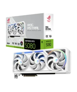 VGA Asus ROG Astral GeForce RTX 5080 WHITE OC Edition 16GB GDDR7