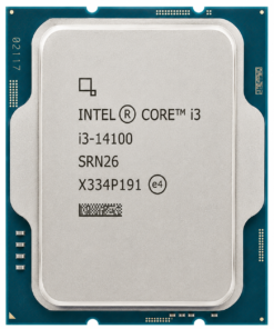 CPU Intel Core i3-14100 (UP TO 4.7GHZ, 4 NHÂN 8 LUỒNG, 12MB CACHE, 60W) - SOCKET INTEL LGA 1700/RAPTOR LAKE/ TRAY NK