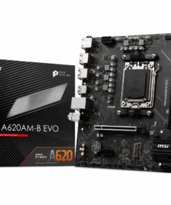 Mainboard MSI PRO A620AM-B EVO (AMD A620/ Socket AM5/ M-ATX/ 2 khe ram)