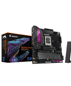 Mainboard Gigabyte B860M AORUS PRO WIFI7 DDR5 (Intel B860/ Socket 1851/ M-ATX/ 4 khe ram/ 2.5 Gigabit LAN)