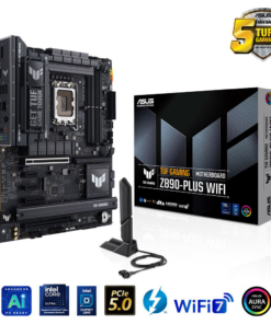 Mainboard Asus TUF Gaming Z890-PLUS WIFI (Intel Z890/ Socket 1851/ ATX/ 4 khe ram/ DDR5/ 2.5 Gigabit LAN)