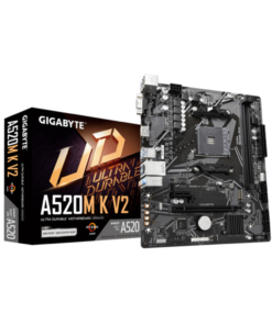Mainboard GIGABYTE A520M K V2 (AMD A520, Socket AM4, mATX, 2 khe RAM DDR4)