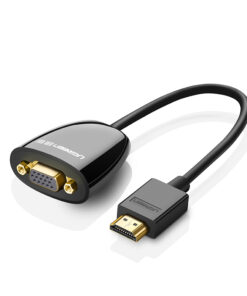 Cáp chuyển đổi HDMI to VGA ( không Audio )chính hãng Ugreen 40253 cao cấp