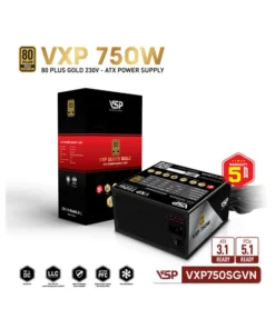Bộ Nguồn Máy Tính VSP VXP750SGVN (750W / 80 Plus Gold / Straight Line / ATX 3.1)