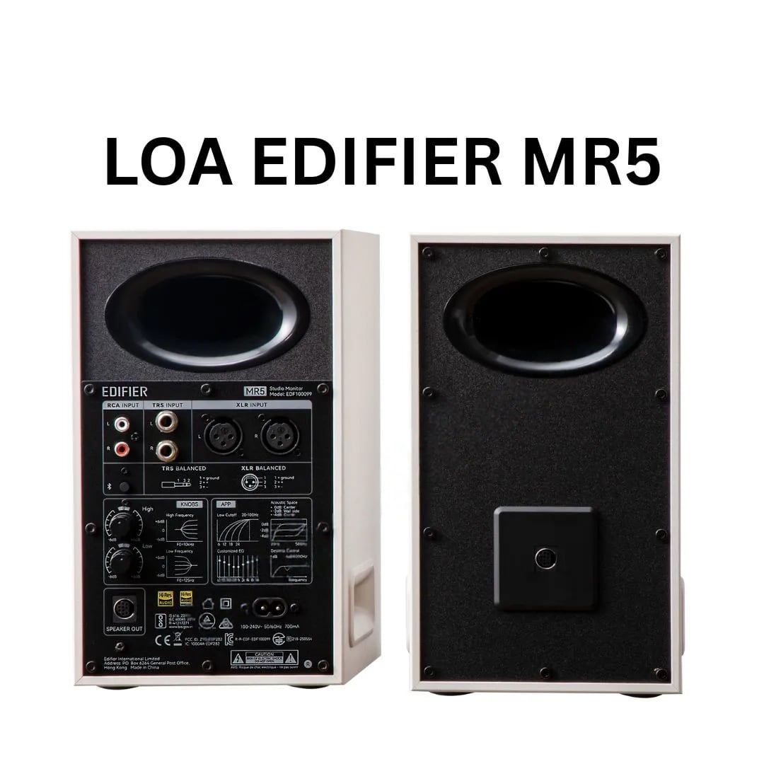 Loa Edifier MR5 2.0 Bluetooth White - Ảnh 4