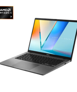 Laptop ASUS Vivobook S14 M3407GA-SF030W (AMD RYZEN AI 7 445 | AMD Radeon | 14 inch WUXGA OLED | 16GB | 512GB | Win 11 | Xám)
