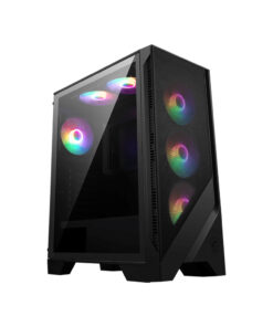 Vỏ case MSI MAG FORGE 120A AIRFLOW (Mid Tower/Màu Đen/Tặng 6 fan RGB)