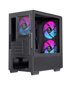 Vỏ Case EINAREX PM150 RGB Black (mATX/3 fan)