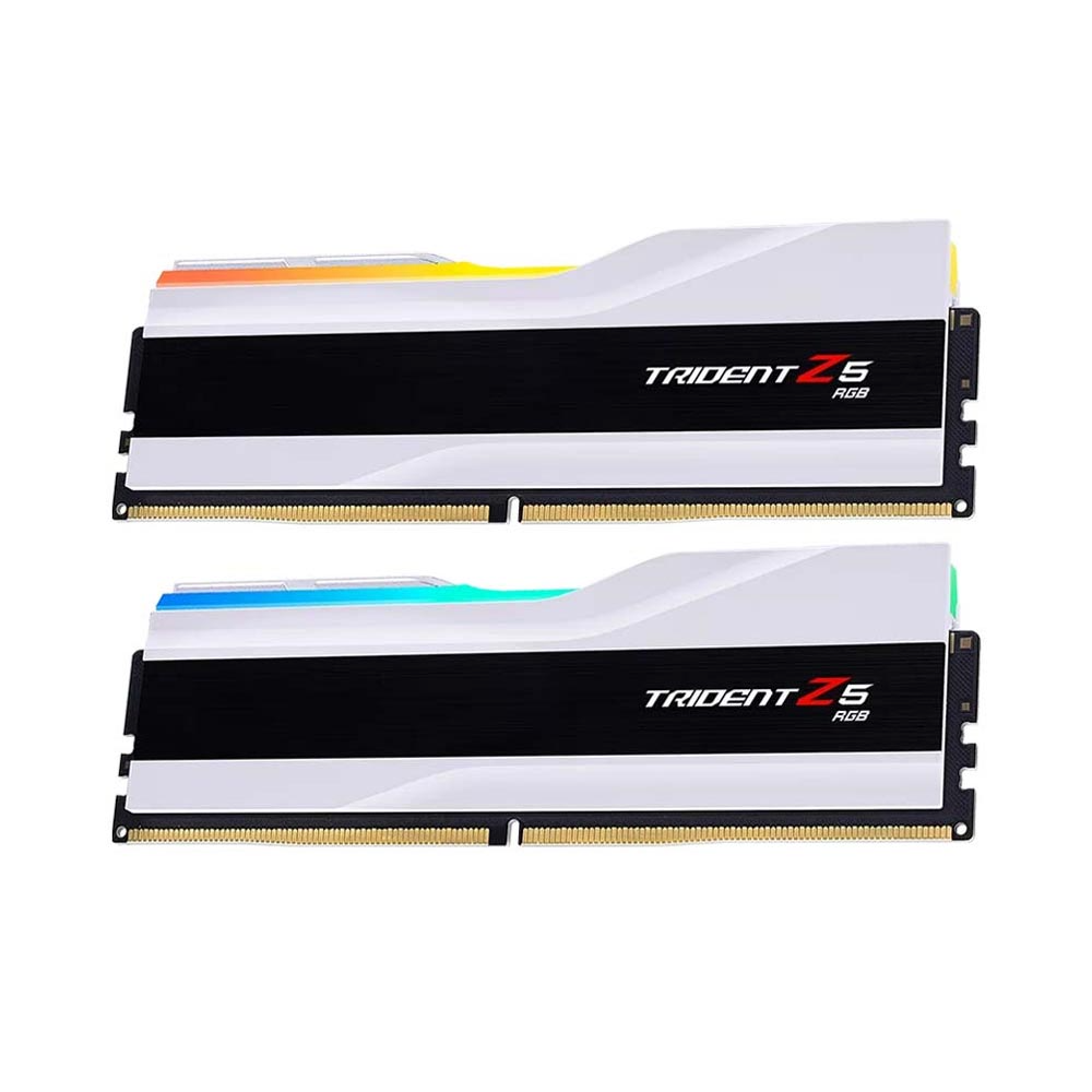 RAM GSKILL TRIDENT Z5 RGB 64GB (2X32GB) DDR5 bus 6000 White (F5-6000J3636F32GX2-TZ5RW) - Ảnh 2