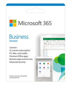 Phần mềm Office Microsoft 365 Business Standard Retail ESD KLQ-00209 (1 User/ 12 tháng)
