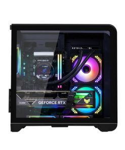 Vỏ Case MIK BARBATOS M BLACK (mATX/Mid Tower/Màu đen)