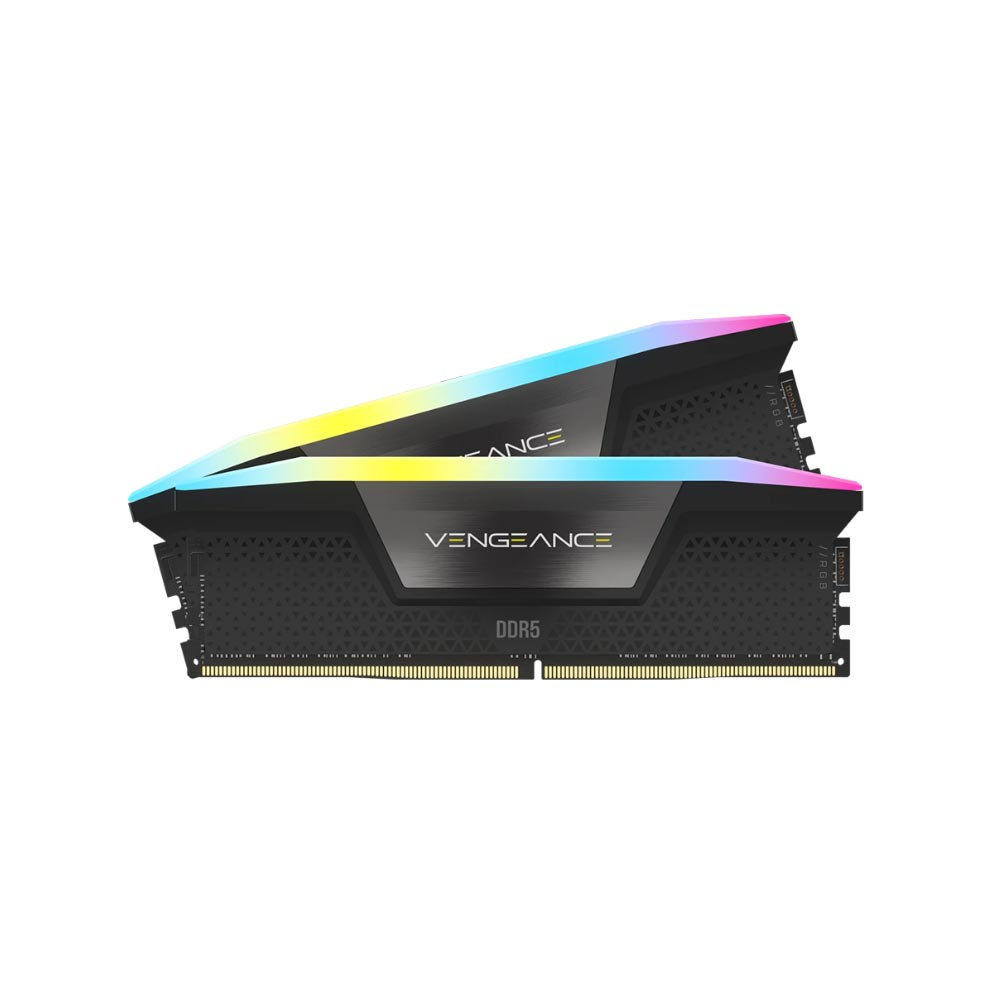 RAM CORSAIR VENGEANCE RGB 128GB (2x64GB) DDR5 6400Mhz (CMH128GX5M2B6400C42)