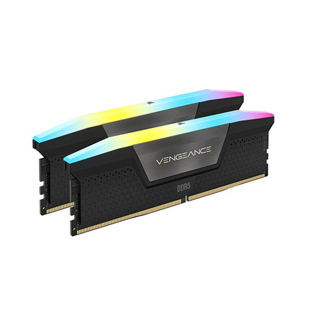 RAM CORSAIR VENGEANCE RGB 128GB (2x64GB) DDR5 6400Mhz (CMH128GX5M2B6400C42) - Ảnh 2