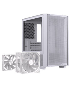 Vỏ Case EINAREX PM150 RGB White (mATX/3 fan)