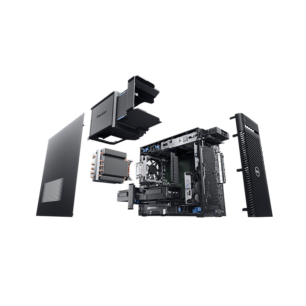 Máy tính trạm Dell Precision 3680 Tower CTO Base 01MTR368014700.41 (Tower | Intel Core i7 14700 | 16GB | 512 GB | RTX A1000 | Keyboard | Mouse | Ubuntu) - Ảnh 3