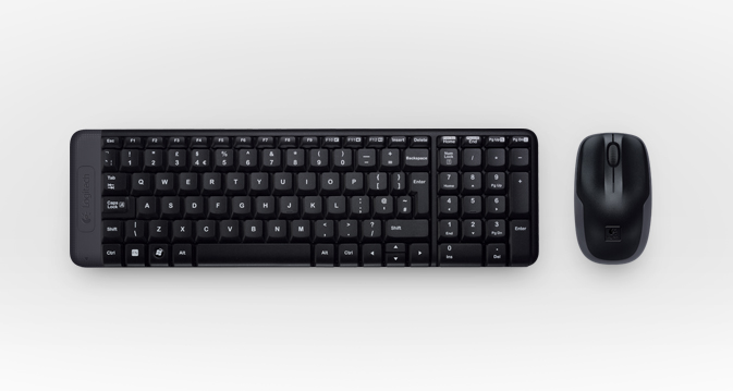 Bộ chuột bàn phím chuột wireless Logitech MK220
