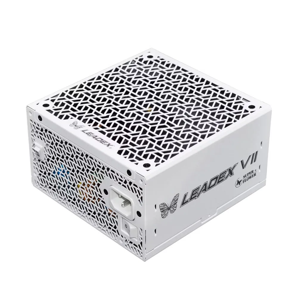 Nguồn máy tính SuperFlower Leadex VII PRO 1200W ATX3.1 WHITE 80 Plus Platinum SF-1200F14XP-WH