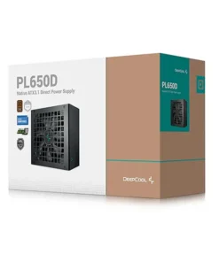 Nguồn DeepCool PL650D 650W (80 Plus Bronze/ Non-Modular/ Black)