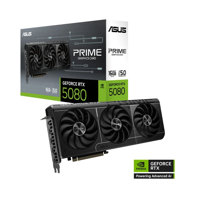 Card đồ họa Asus Prime GeForce RTX 5080 16GB OC Edition (GDDR7/ 256 bit)