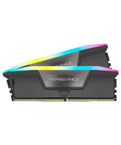 RAM DDR5 CORSAIR VENGEANCE RGB 96GB (2x48GB) 6000Mhz BLACK
