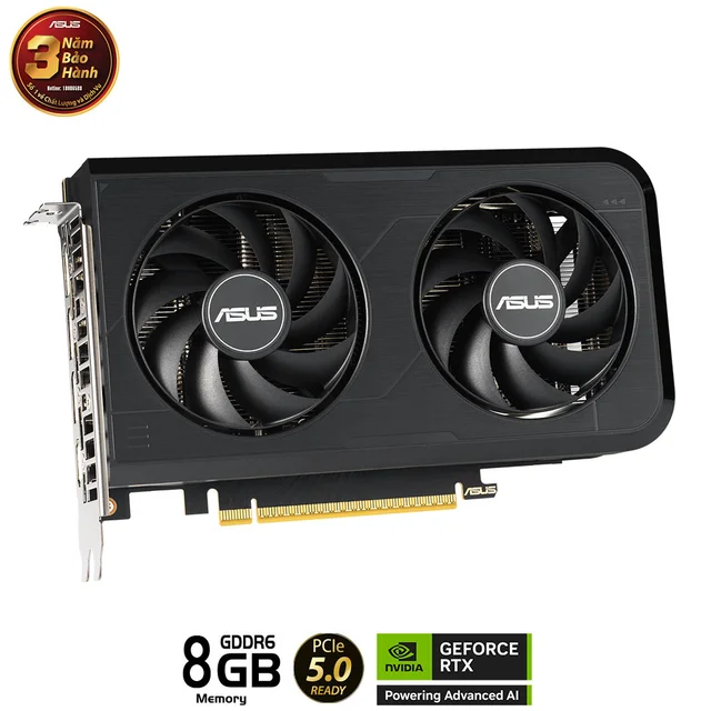 Card đồ họa Asus Dual GeForce RTX 5050 8GB (GDDR6/ 128 bit) - Ảnh 4