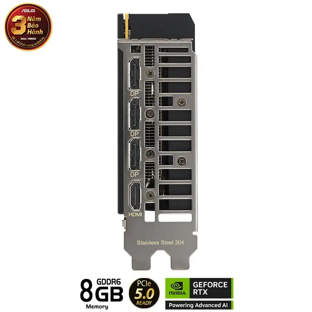 Card đồ họa Asus Dual GeForce RTX 5050 8GB (GDDR6/ 128 bit) - Ảnh 2