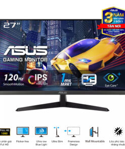 Màn Hình ASUS VY279HGR (27 inch - IPS - FHD - 120Hz - 1ms)
