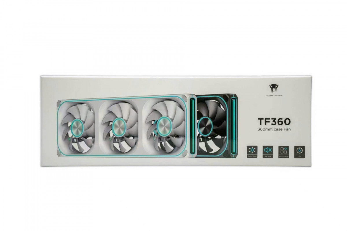 Quạt tản nhiệt PC Leopard TF360 ARGB Trắng