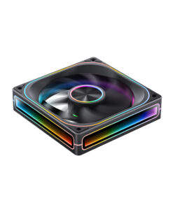 Fan Case JONSBO ZA-120B BLACK LED ARGB infinity ( Fan Xuôi )