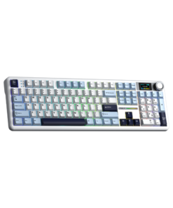 Bàn phím cơ AULA F108 Pro Glacier Blue Reaper switch