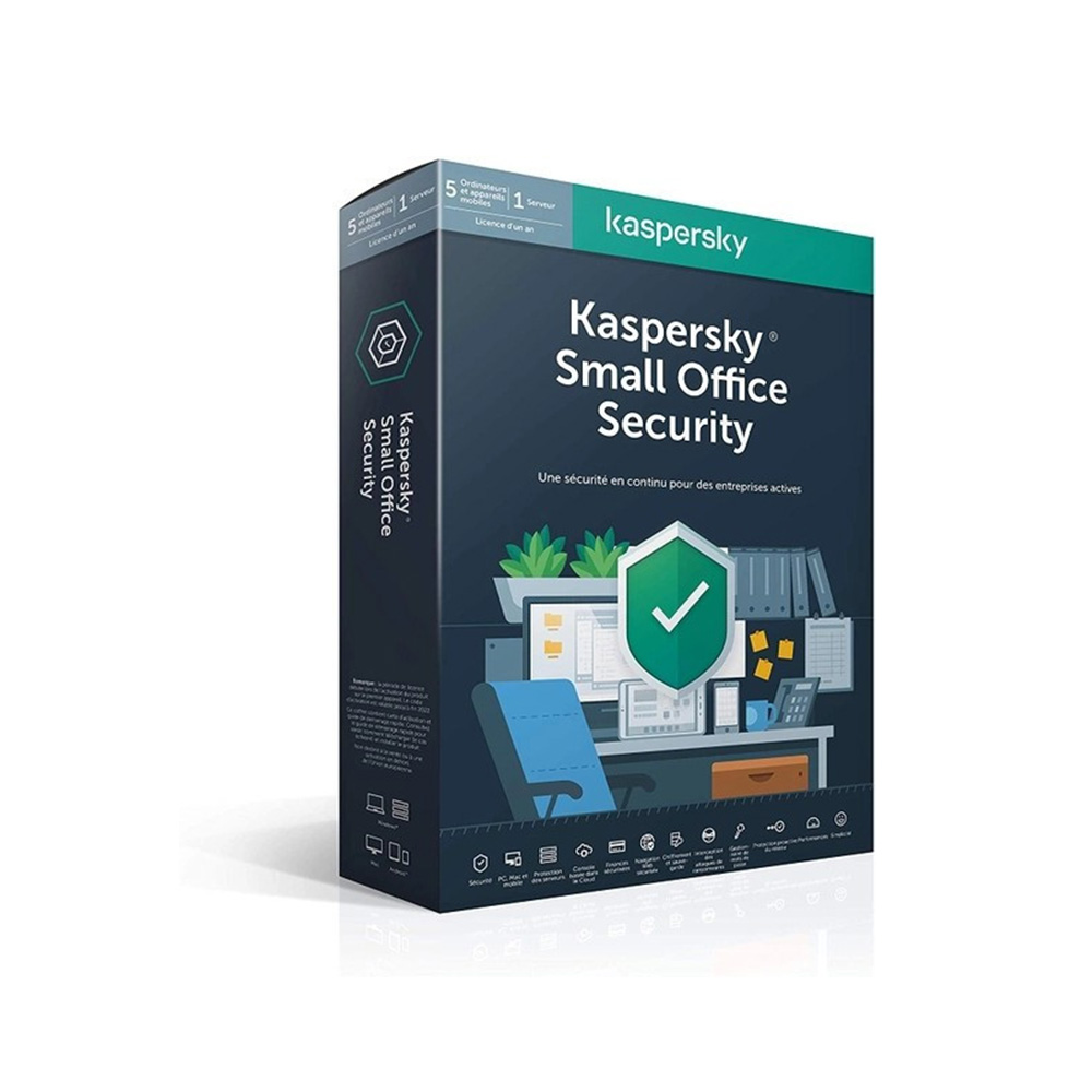 Phần mềm Diệt Virus Kaspersky Small Office Security (1 Server/ 10PC/ 12 tháng)