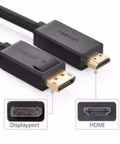 Cáp chuyển đổi Ugreen DisplayPort to HDMI 5m (UG-10204)