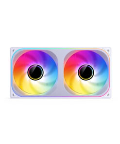 Fan case JONSBO ZB-240WR WHITE LED ARGB REVERSE (FAN ngược)