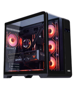 Vỏ Case MIK BARBATOS Black (ATX/Mid Tower/Màu Đen)