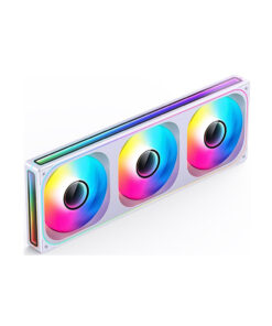 Fan case JONSBO ZB-360W WHITE LED ARGB (FAN xuôi)