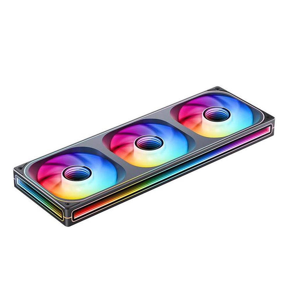 Fan case JONSBO ZB-360BR BLACK LED ARGB REVERSE (FAN ngược)