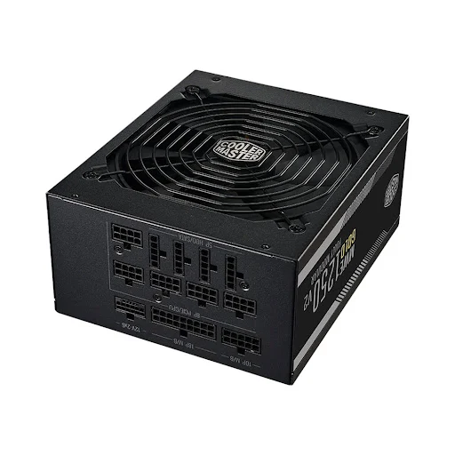 Nguồn máy tính Cooler Master MWE Gold V2, FM 1250W ATX3.1 A/EU Cable (80 Plus Gold/ Full-Modular/ ATX/ Đen)