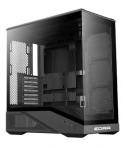 Vỏ Case EDRA ECS1508 Black (ATX/0 fan)