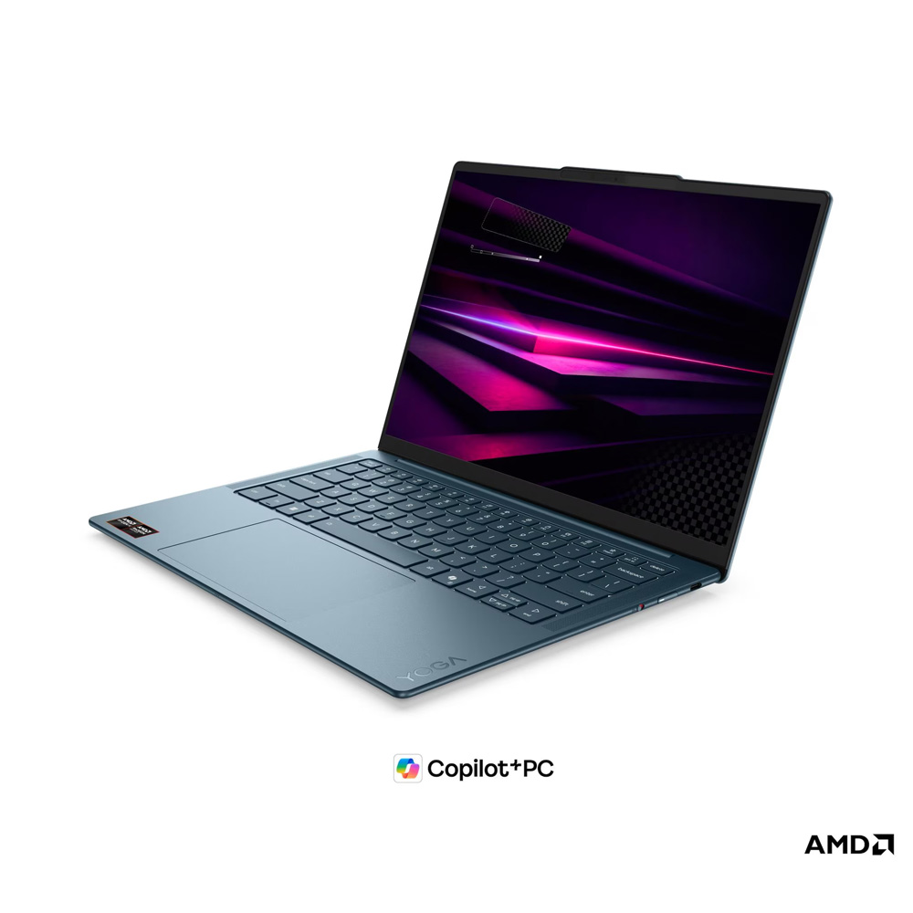 Laptop Lenovo Yoga Slim 7 14AGP11 83QS001DVN (AMD Ryzen AI 7 445 | AMD Radeon 840M Graphics | 14 inch WUXGA | 16GB | 512GB | Windows 11 Home | Xanh) - Ảnh 2