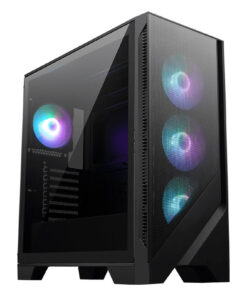 Vỏ case MSI MAG FORGE 320R AIRFLOW (ATX/Màu Đen/Kèm 4 fan ARGB)